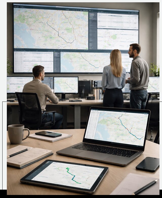 Трекинг грузов и Fleet Management, мониторинг автопарка в Ессентуках