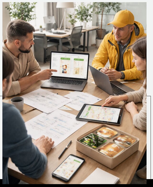 Разработка агрегатора доставки еды в Ессентуках от 15296 р., АвикейСсн